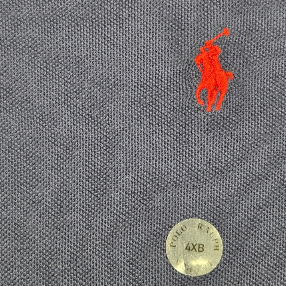 NEW Polo Ralph Lauren Big Navy‎ Blue Classic Mesh Polo Shirt Mens 4XB *READ